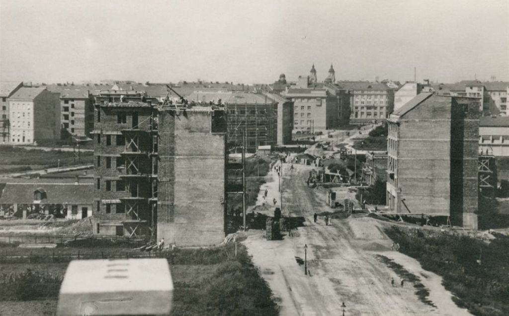 Zvonimirova ulica 1930. godine (Foto Vladimir Horvat)